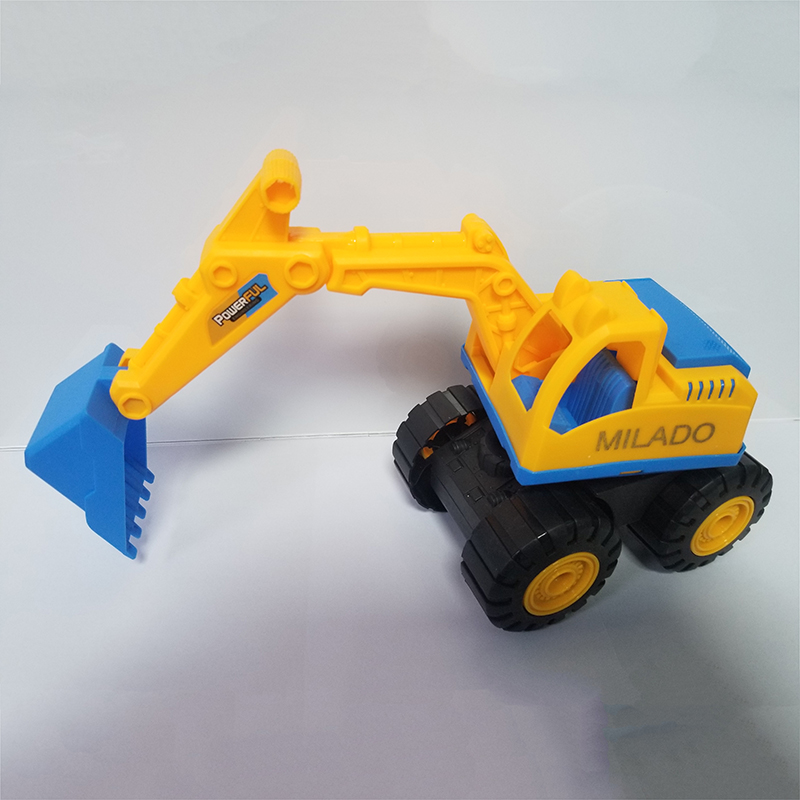 MILADO Excavator Toy Trucks Construction Toys, Excavator Toys for Boys, Diecast Metal Truck Toy, Kids Tractor Toys 1:40 Scale, Great Toddler Toys for 8 Year Old Boys and up