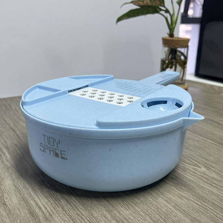 TIDYSPACE Vegetable Chopper  Onion Chopper Veggie Food Potato Fruit Mandoline Manual Vegetable Chopper Slicer Veggie Dicer Cutter with Colander Basket