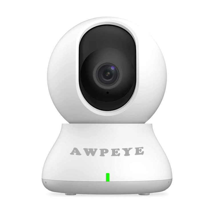 AWPEYE Security Camera 2K, blurams Baby Monitor Dog Camera 360-degree for Home Security w/ Smart Motion Tracking, Phone App, IR Night Vision, Siren