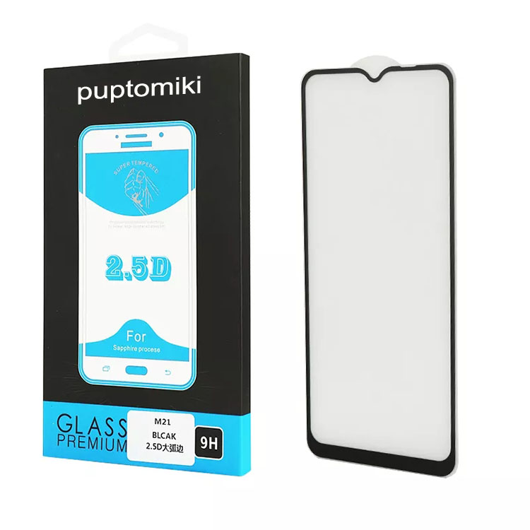 puptomiki Protective films smartphones glass mica 2.5 D easy installing no bubble screen protect for mobile phone 0.5mm thick bottom plate protector tempered film