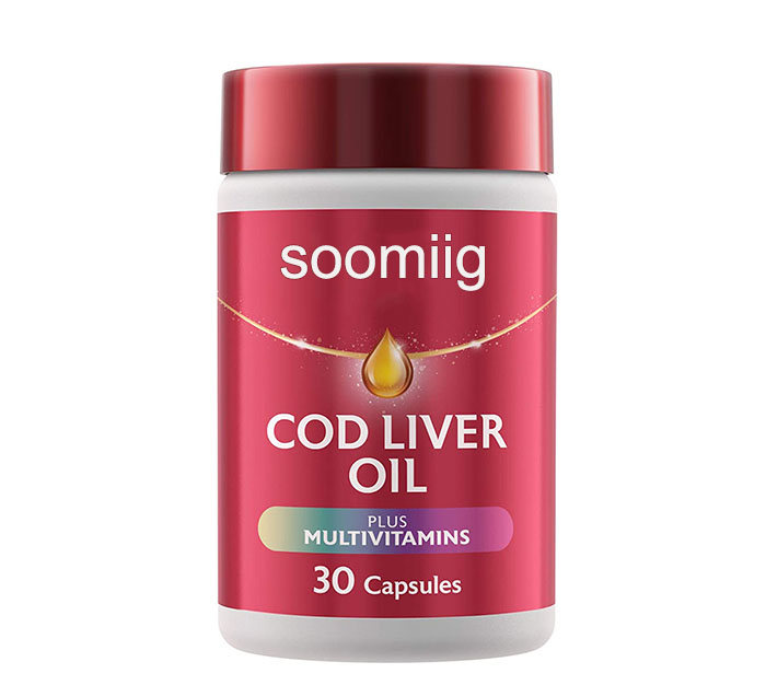 soomiig Cod Liver Oil Plus Multivitamins 30 Capsules
