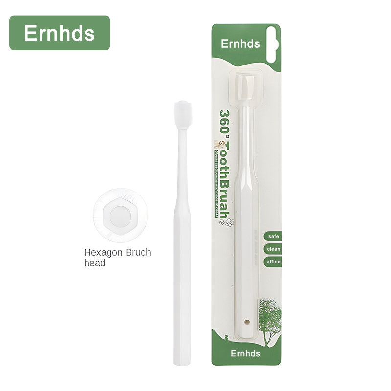 Ernhds Pet cat toothbrush super soft nylon bristles toothbrush 360 degree oral cleaning and cat face cleaning cat clove