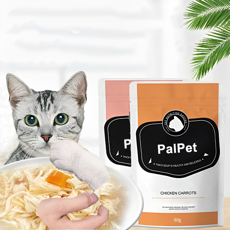 PalPet 90g cat wet food cat snack wonderful sealed package cat thick chicken soup pet food