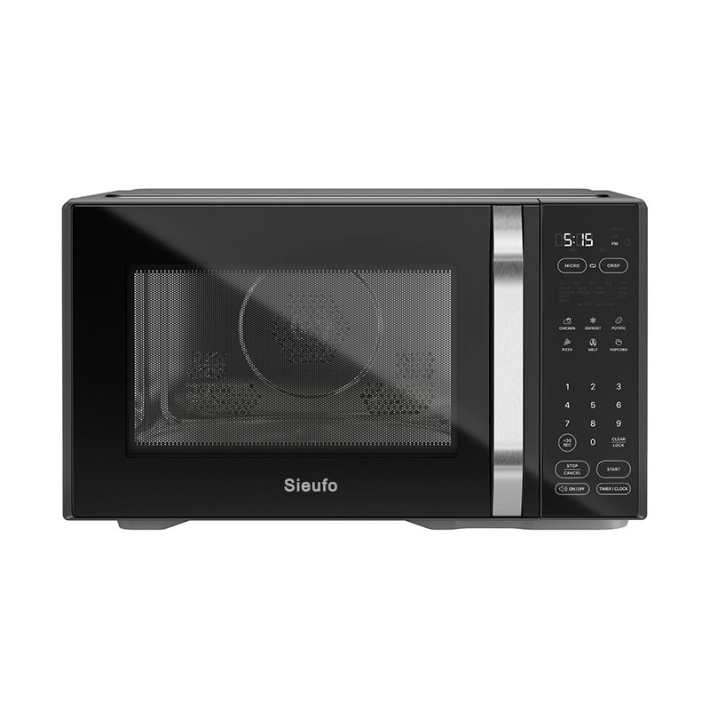 Sieufo Microwave oven household smart tablet, maximum 1000W, black, new