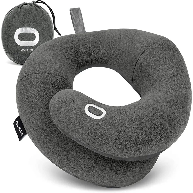CULINSTAR Ergonomic Multifunctional Headrest Work Office Sleep Foldable Travel Neck Pillow