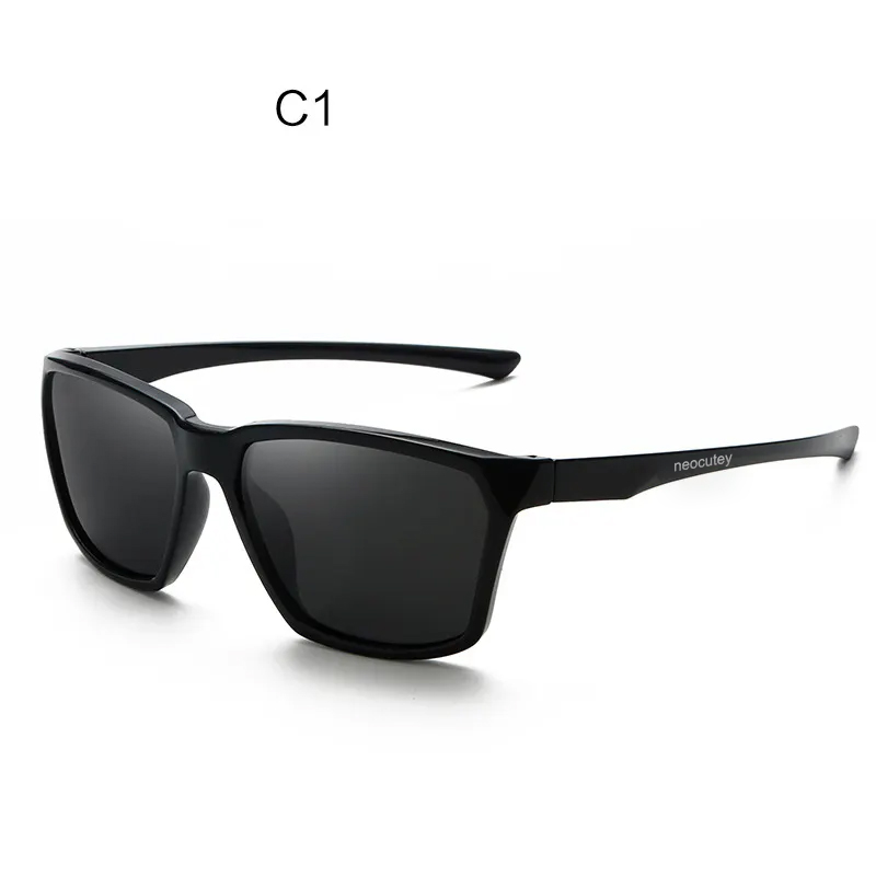 neocutey High end sunglasses Polarized men driving sunglasses Brand design Mirror glasses Men
