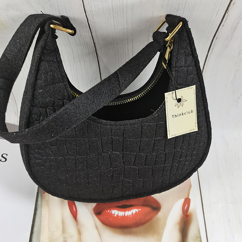 Thinkclub Sling Purse - Small Woman's Crossbody Bag For Everyday & Travel - Handbag With Zipper Closure & Adjustable Strap